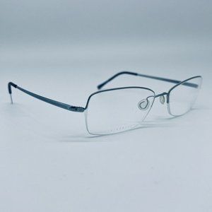 Lindberg 3008 P30 Titanium Rimless Eyeglass Blue Silver Denmark 52-16 135 Demo